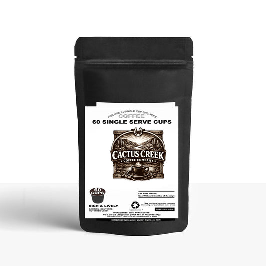 60 Pack Single Serve Coffee Capsules